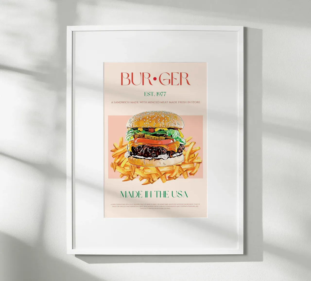 Burget Print poster de KOKRPrints