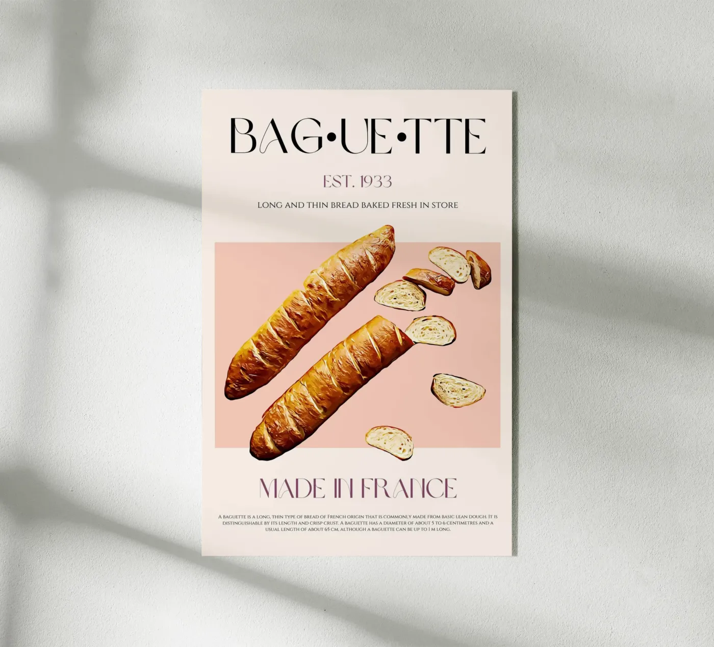 Baguette Print plexiglas de KOKRPrints