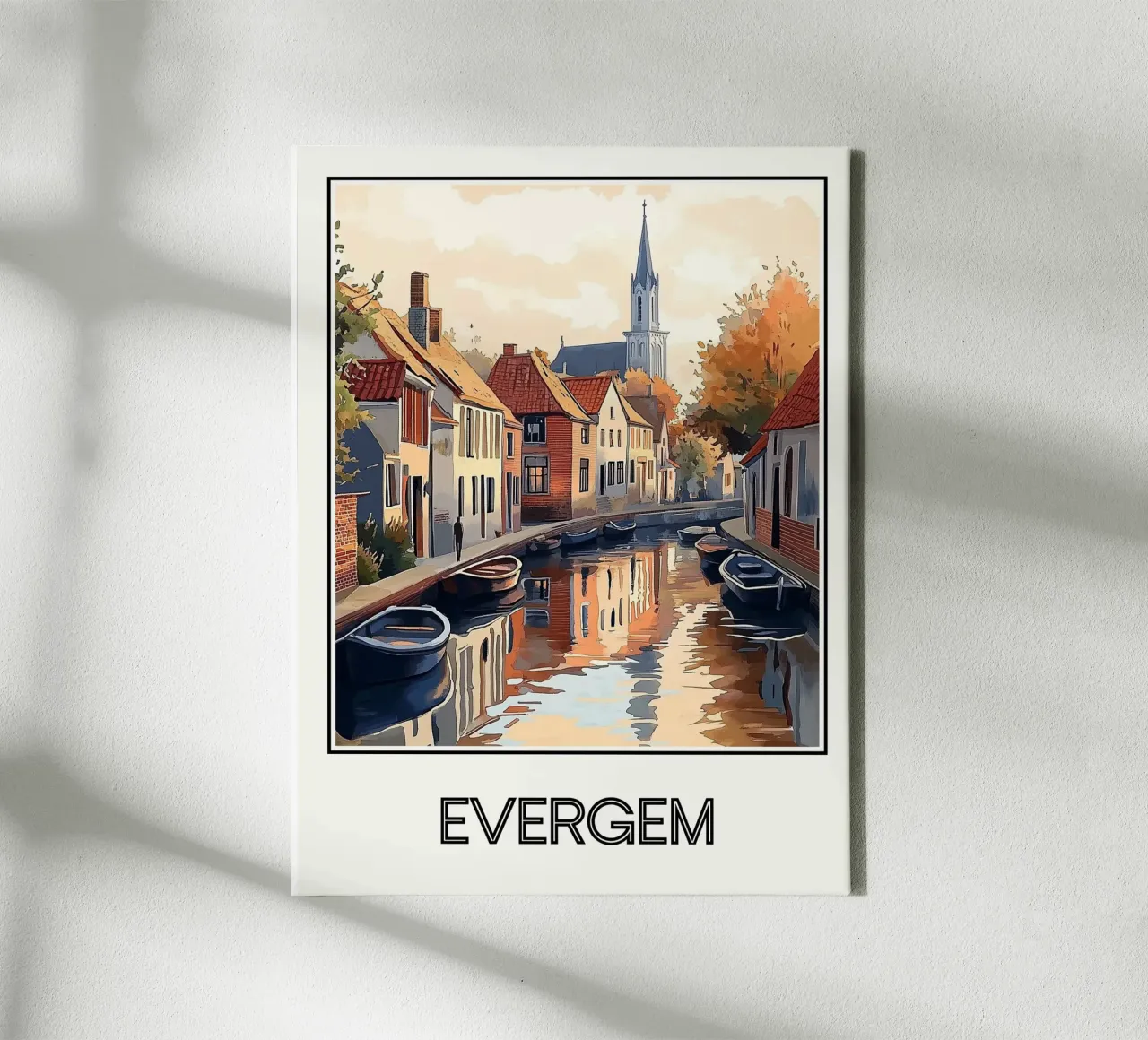 Evergem tela con Cornice a cassetta da Frame the World