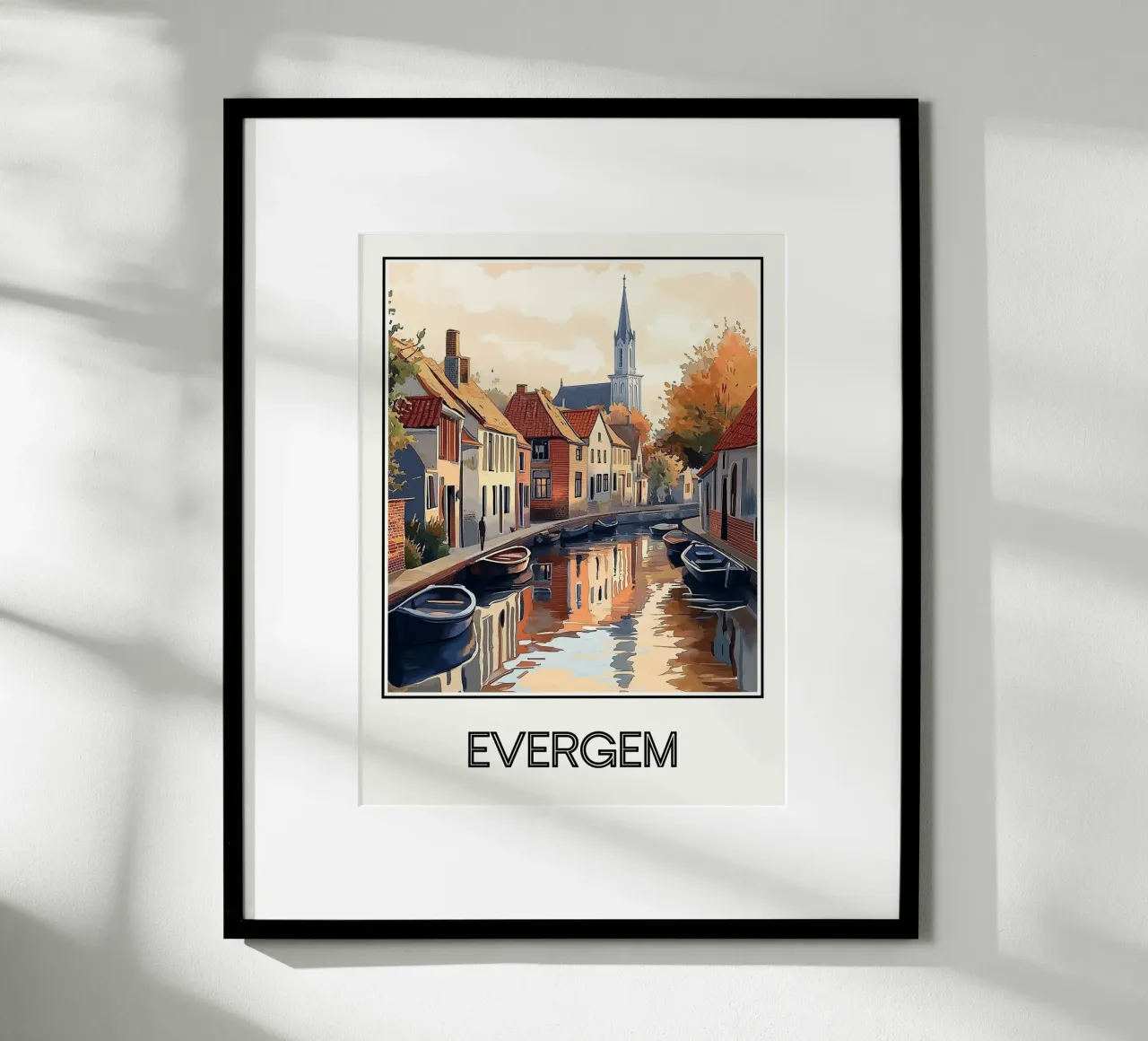 Evergem poster da Frame the World