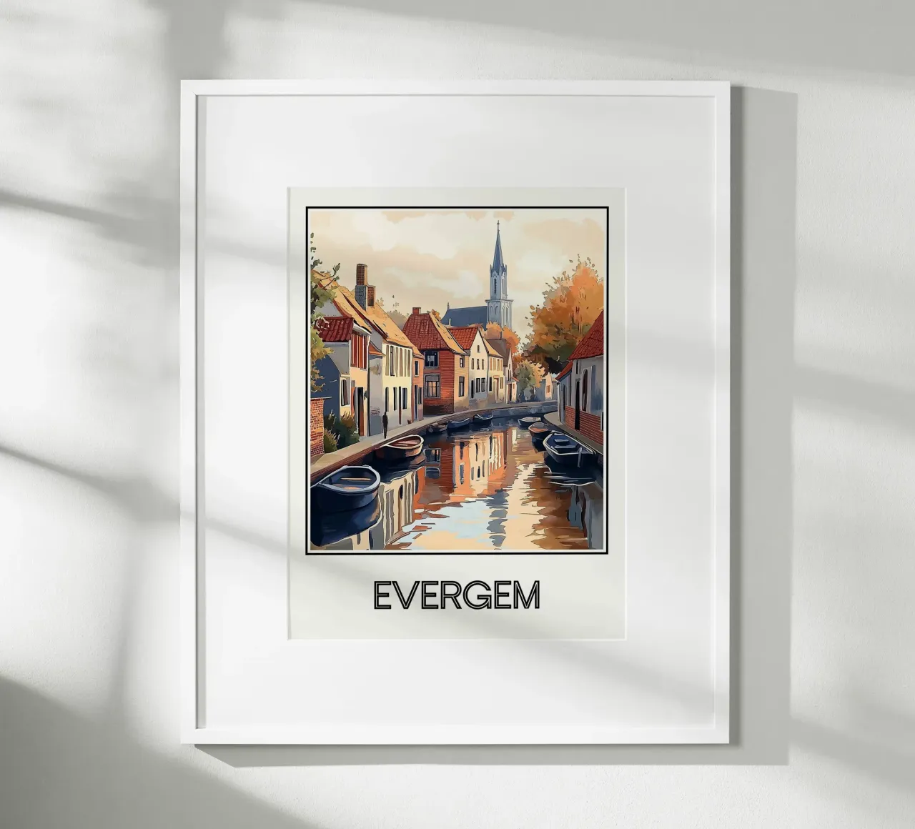 Evergem poster da Frame the World