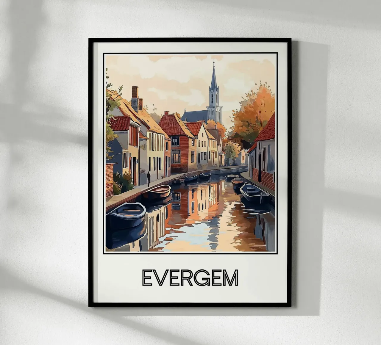 Evergem poster da Frame the World
