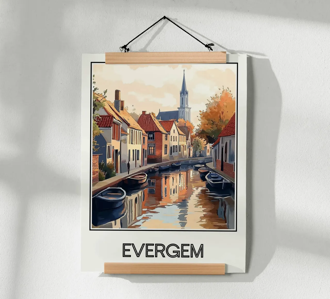Evergem poster da Frame the World
