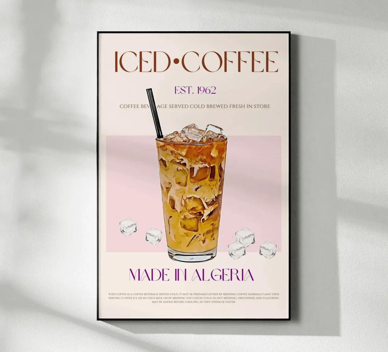 Stampa caffè freddo plexiglass da KOKRPrints