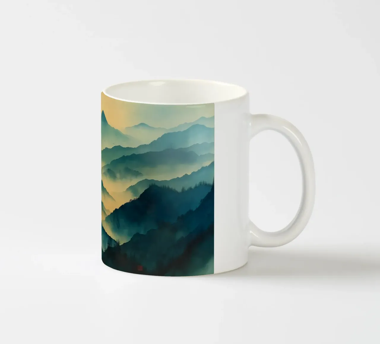 Mist emerge 5 - icon tazza in ceramica da The Quiet Senju