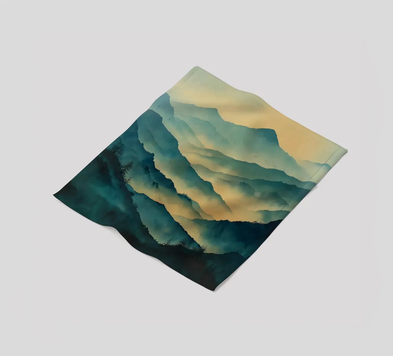 Mist emerge 5 - icon coperta in pile da The Quiet Senju