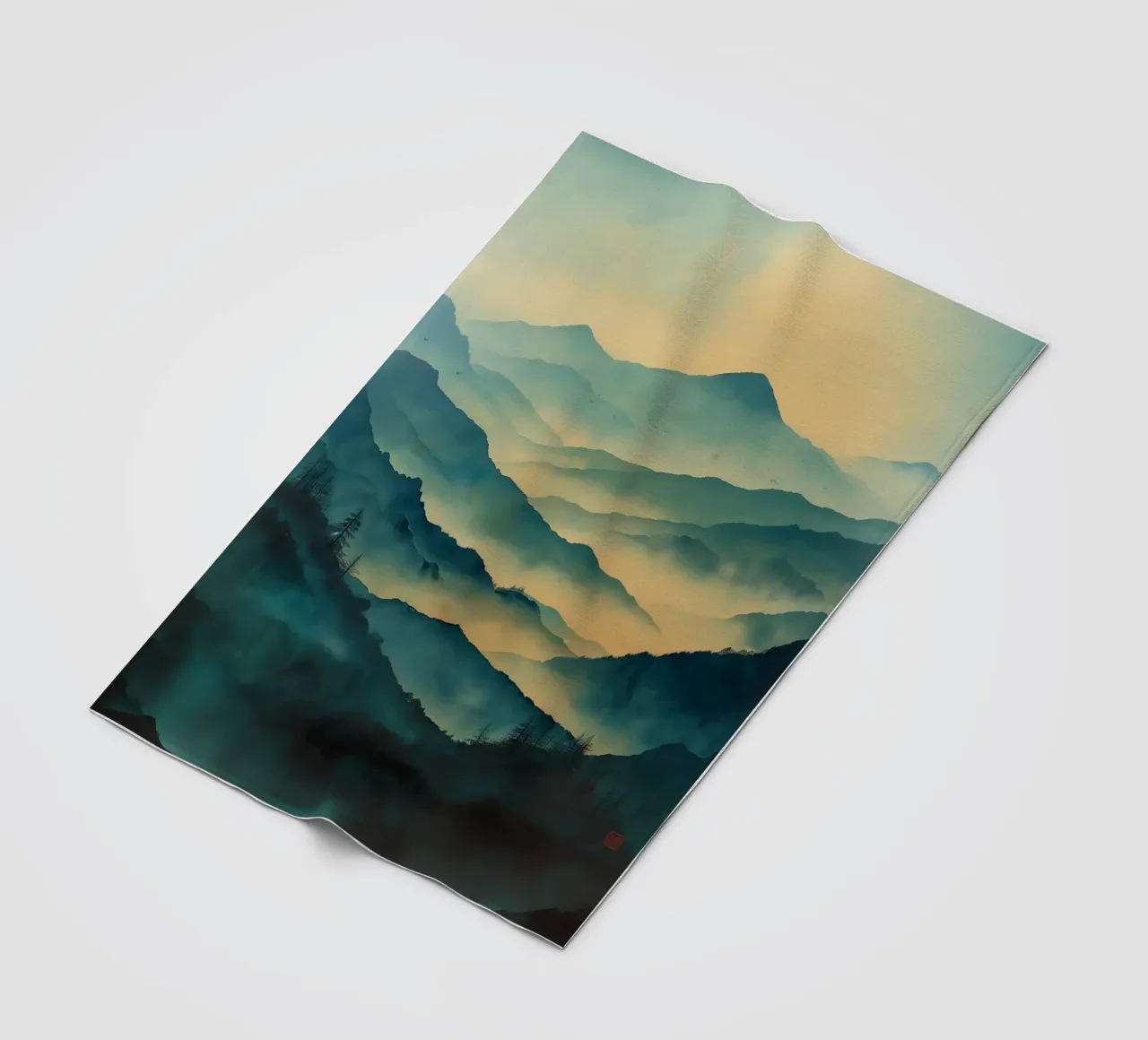 Mist emerge 5 - icon coperta in pile da The Quiet Senju