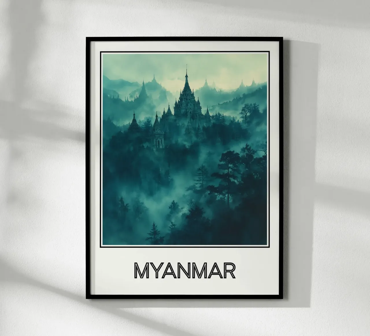Myanmar poster da Frame the World
