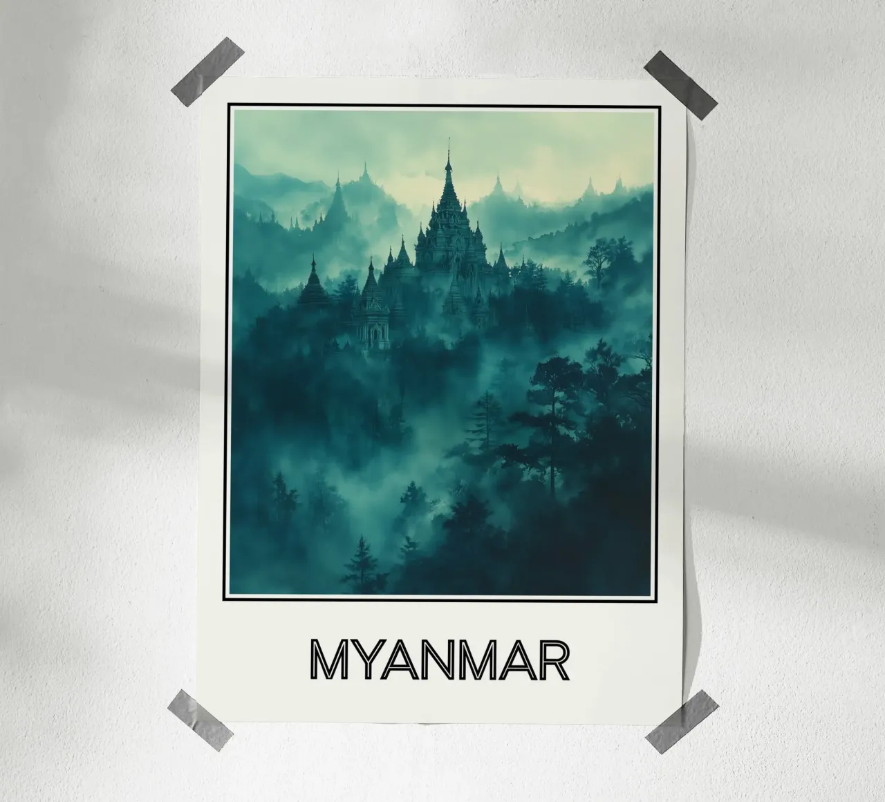 Myanmar poster da Frame the World