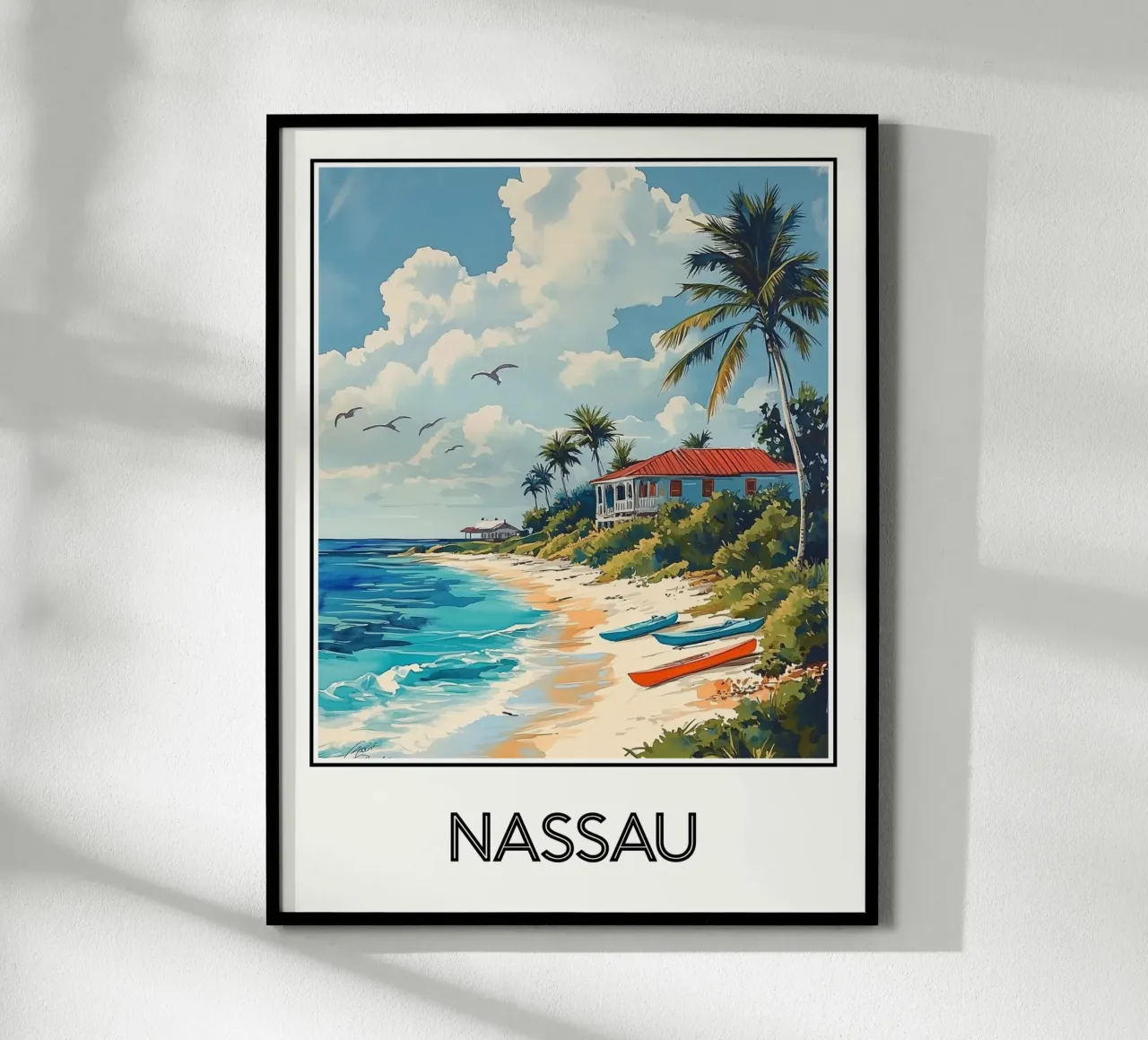 Nassau poster da Frame the World