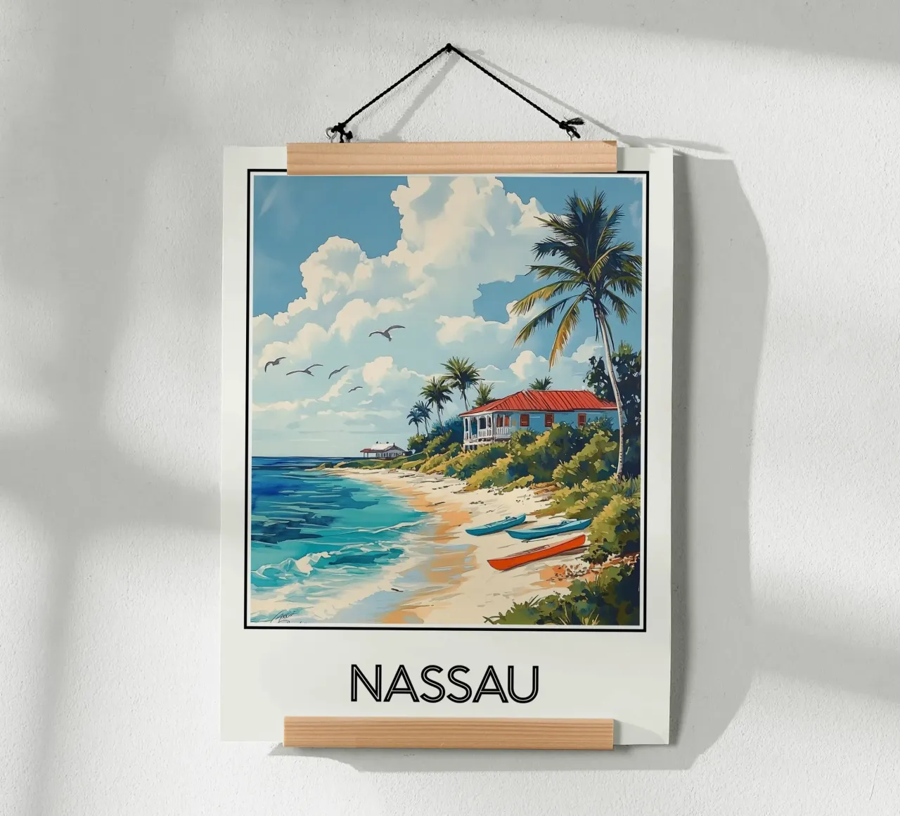 Nassau poster da Frame the World
