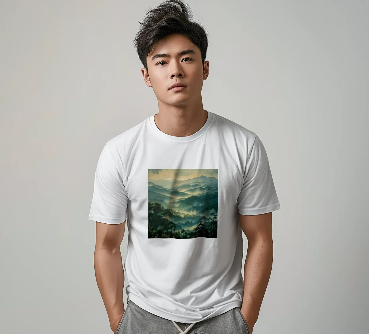Mist emerge 6 - icon t-shirt da The Quiet Senju