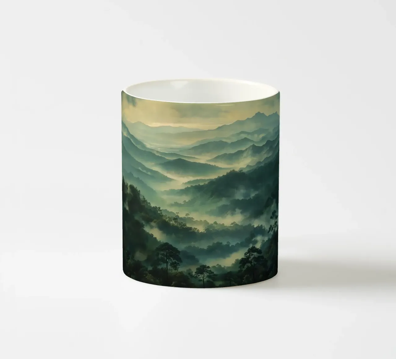 Mist emerge 6 - icon tazza in ceramica da The Quiet Senju