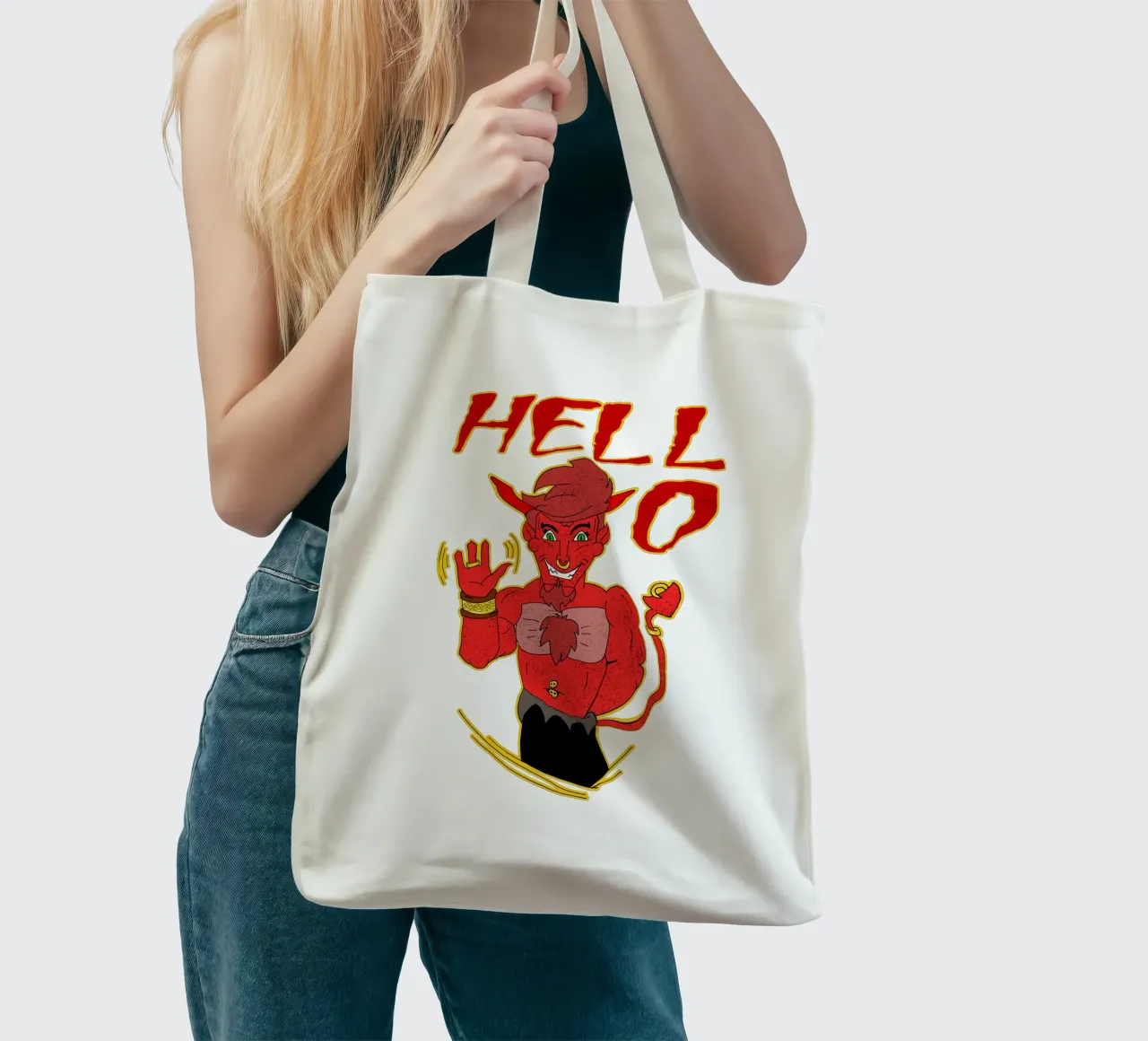 Inferno...o borsa in juta da sillyindustries
