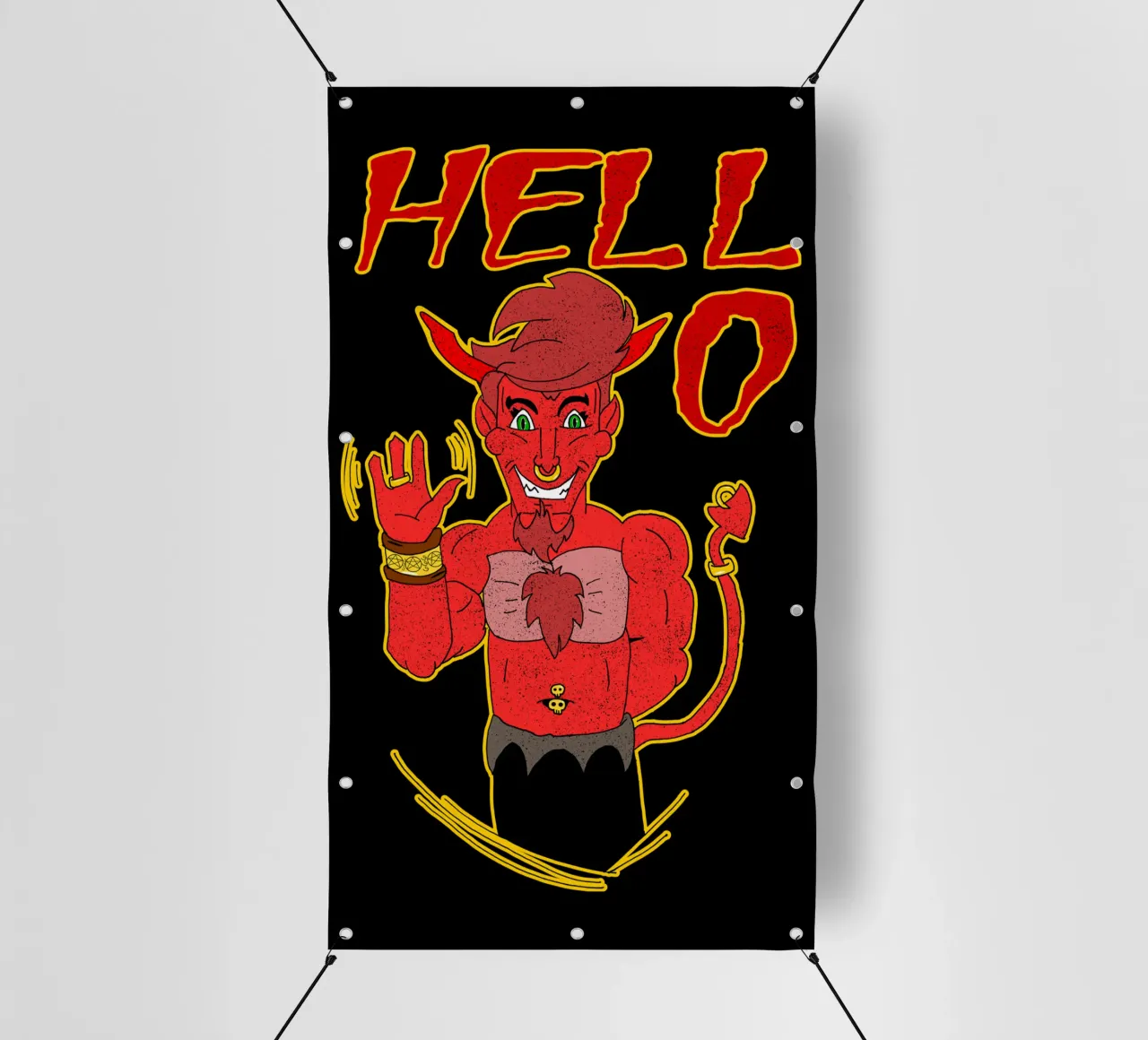 Inferno...o telo in pvc da sillyindustries