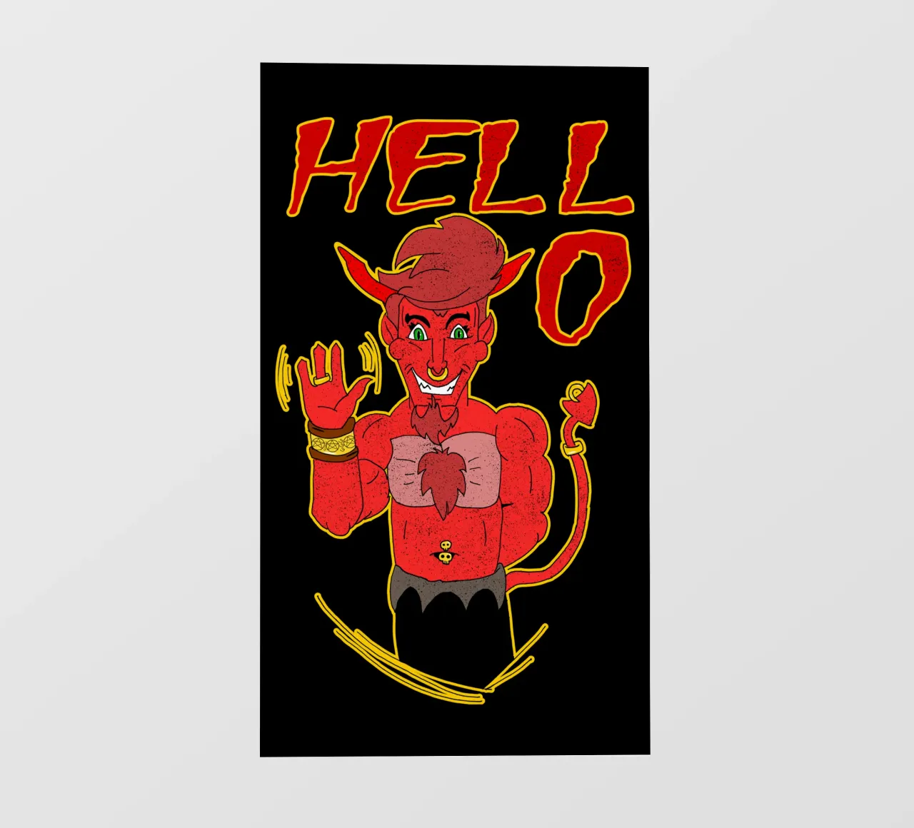 Inferno...o telo in pvc da sillyindustries