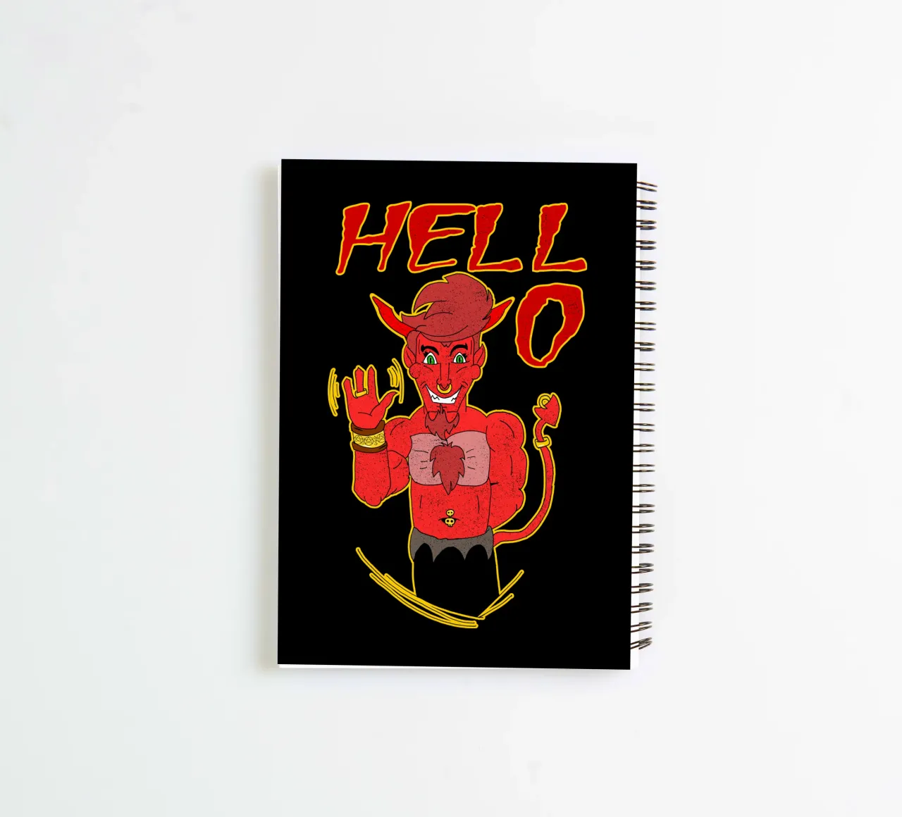 Hell...o spiral notebook by sillyindustries
