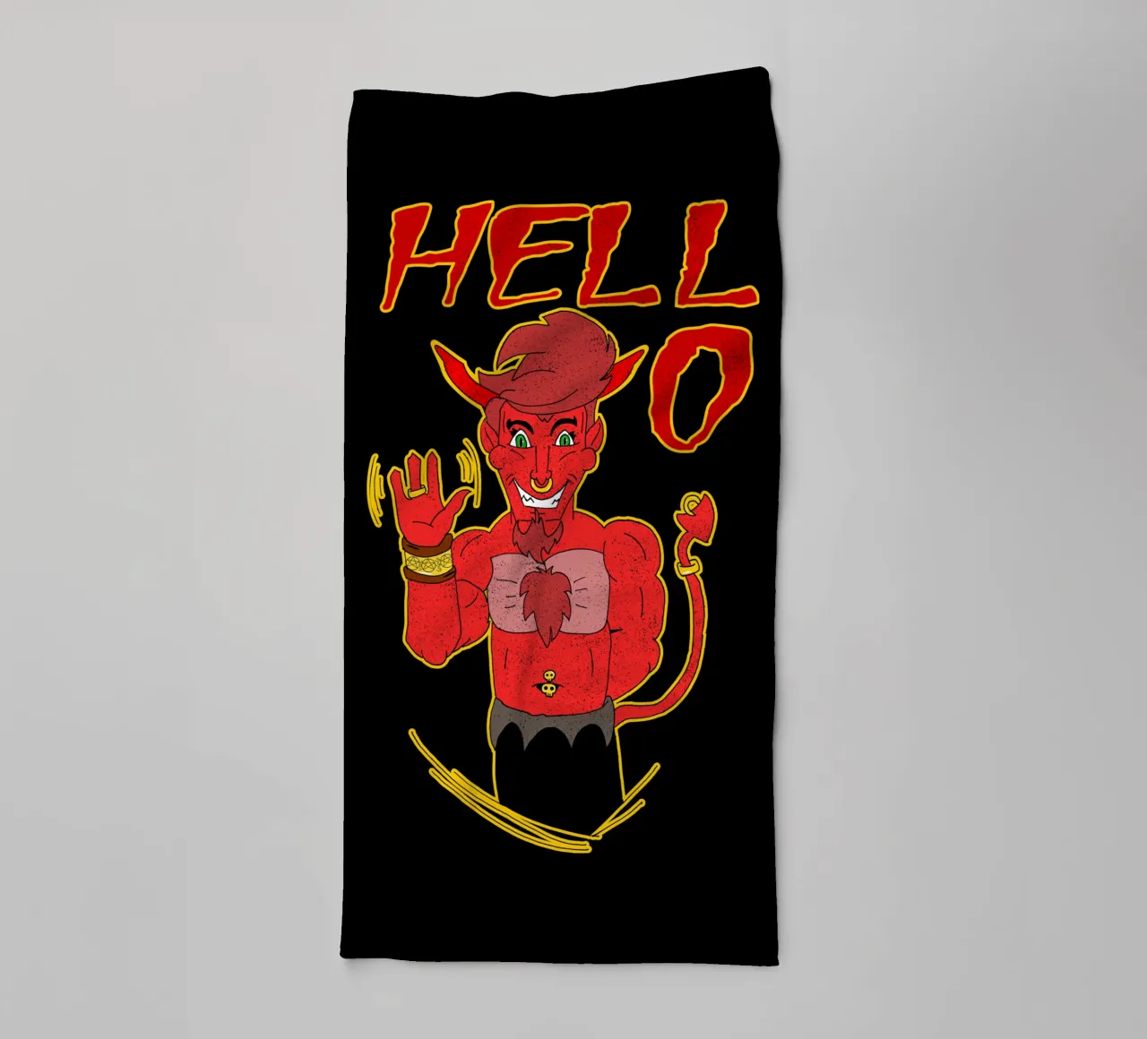 Inferno...o asciugamano da bagno da sillyindustries