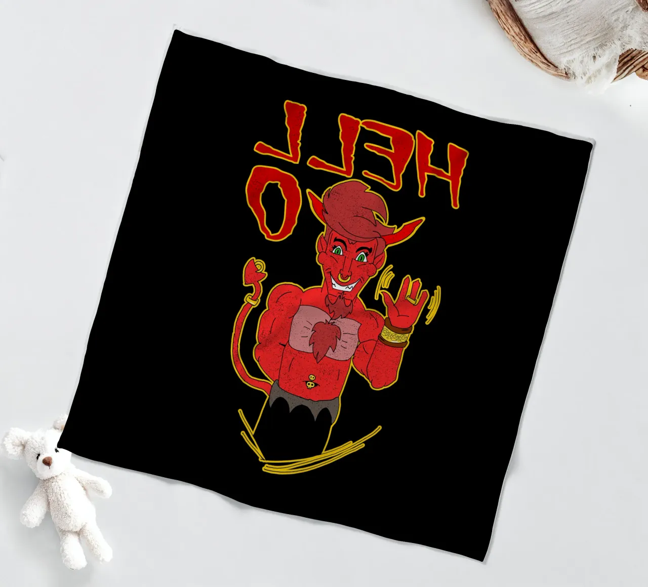 Hel...o fleecedeken van sillyindustries