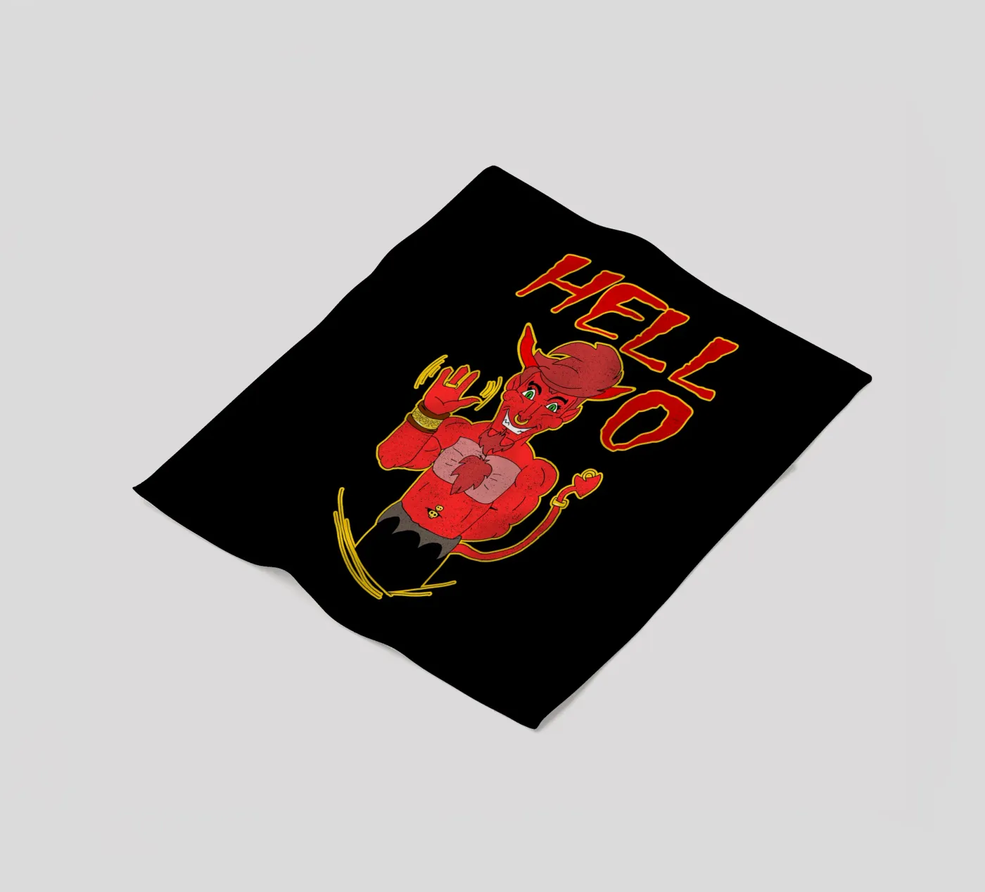 Hell...o coperta in pile da sillyindustries