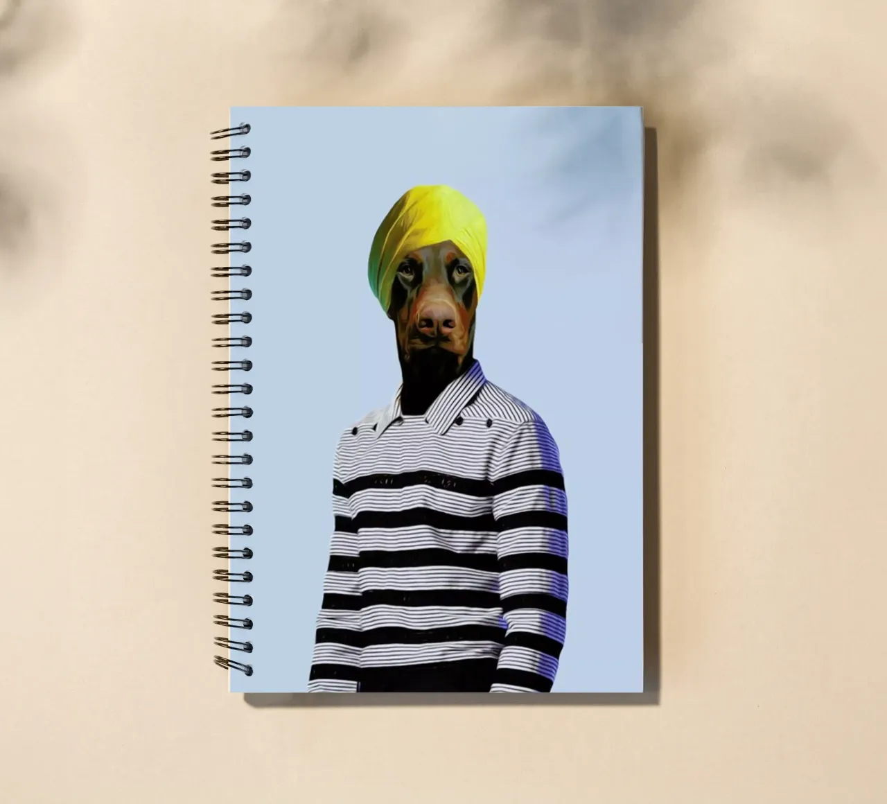Mr Rasaraj spiral notebook by Mrs. Pepper's Designs