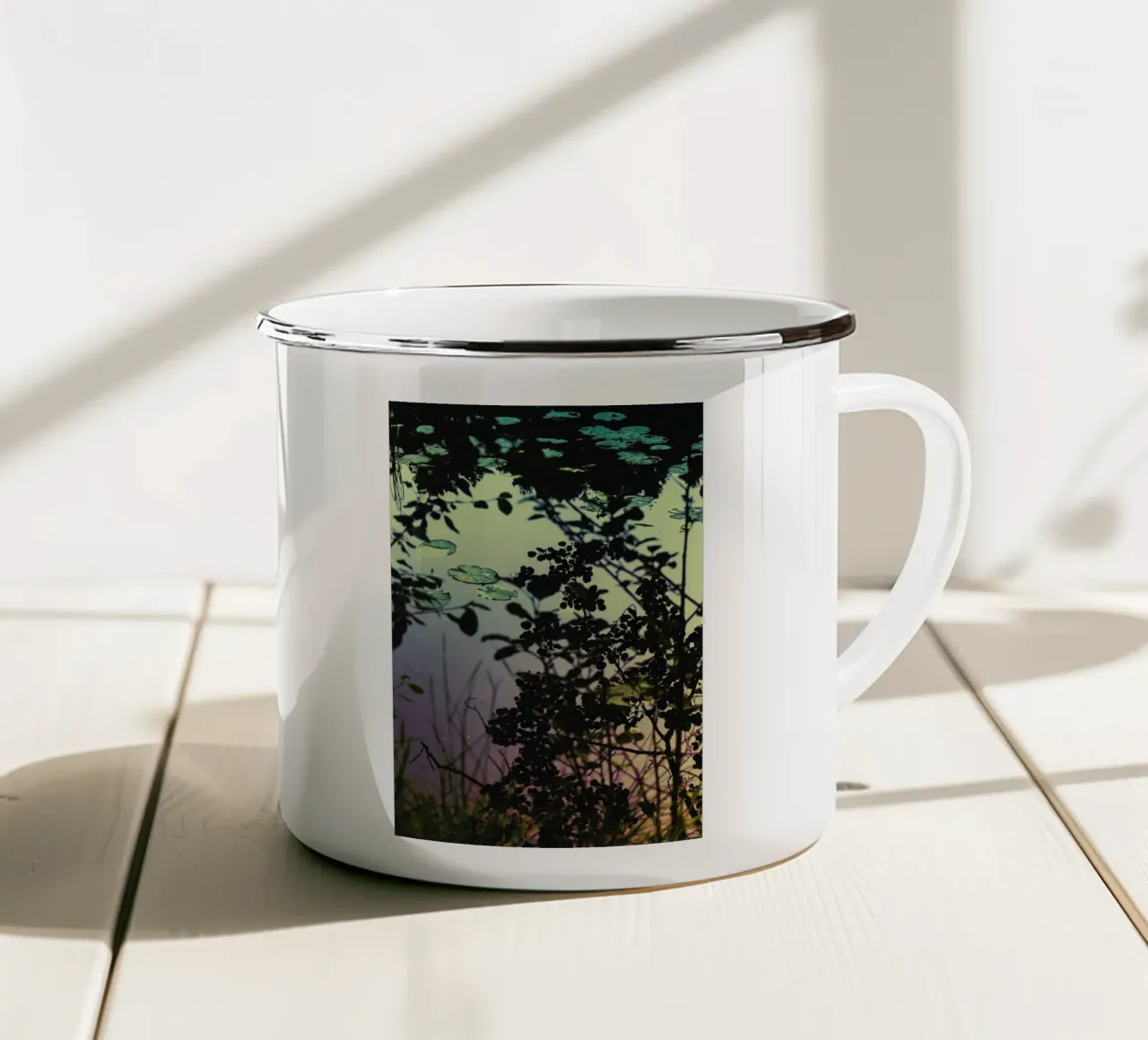The Afternoon Lake tazza in smalto da Pale Grain