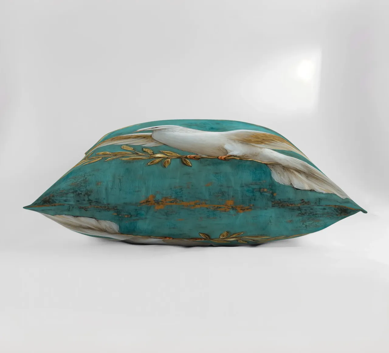 Colomba della pace con ramo d'ulivo cuscino da Carinaprint