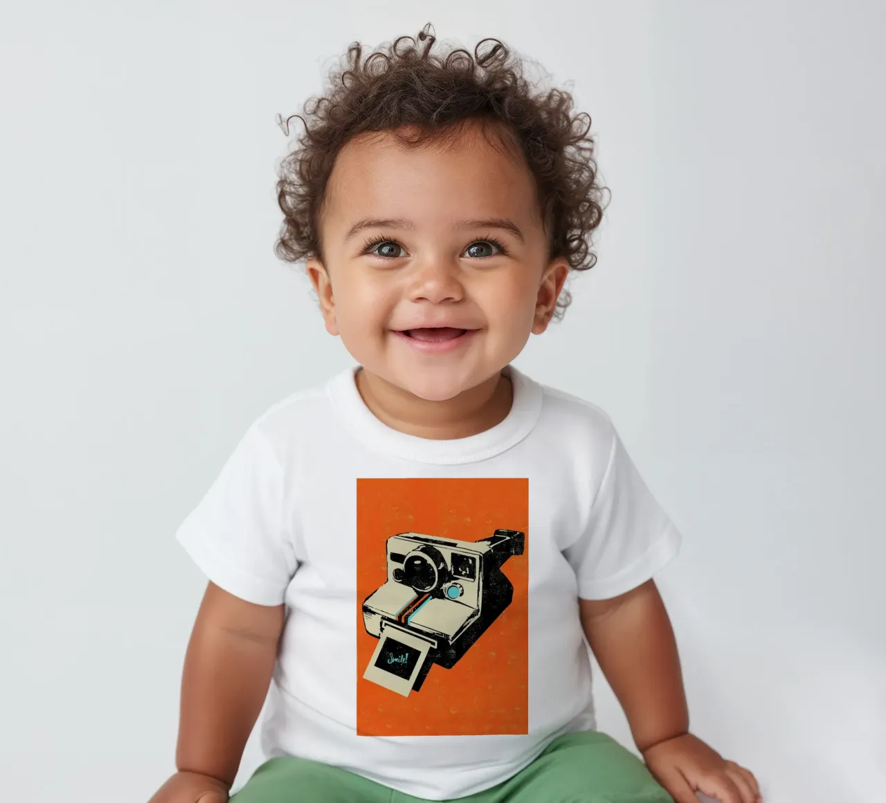 Instant Camera maglietta neonato da Rocket68