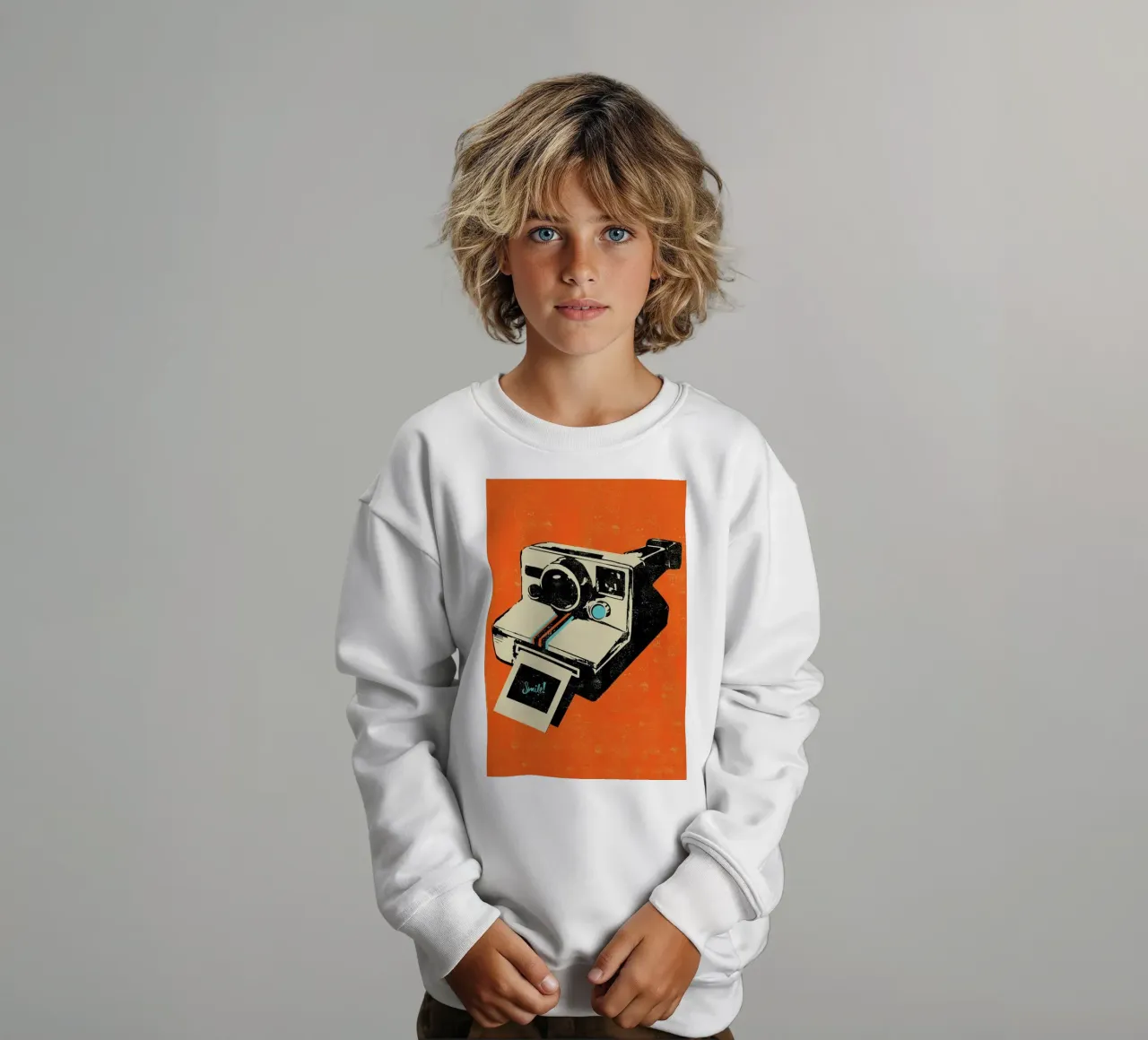 Instant Camera felpa bambino da Rocket68