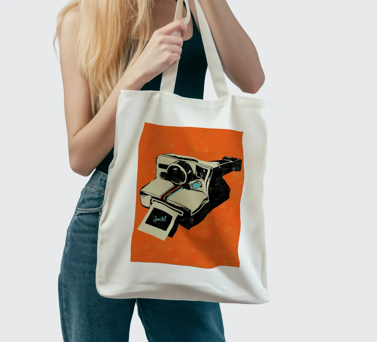 Instant Camera borsa in juta da Rocket68