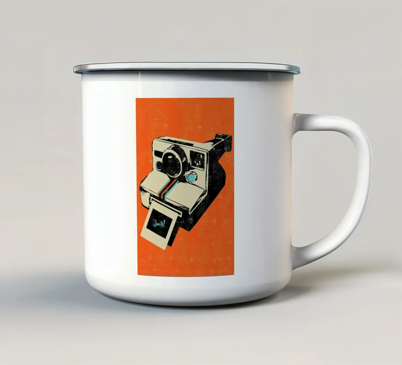 Instant Camera enamel mug by Rocket68