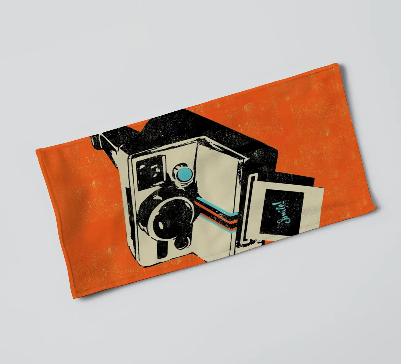 Instant Camera towel by Rocket68