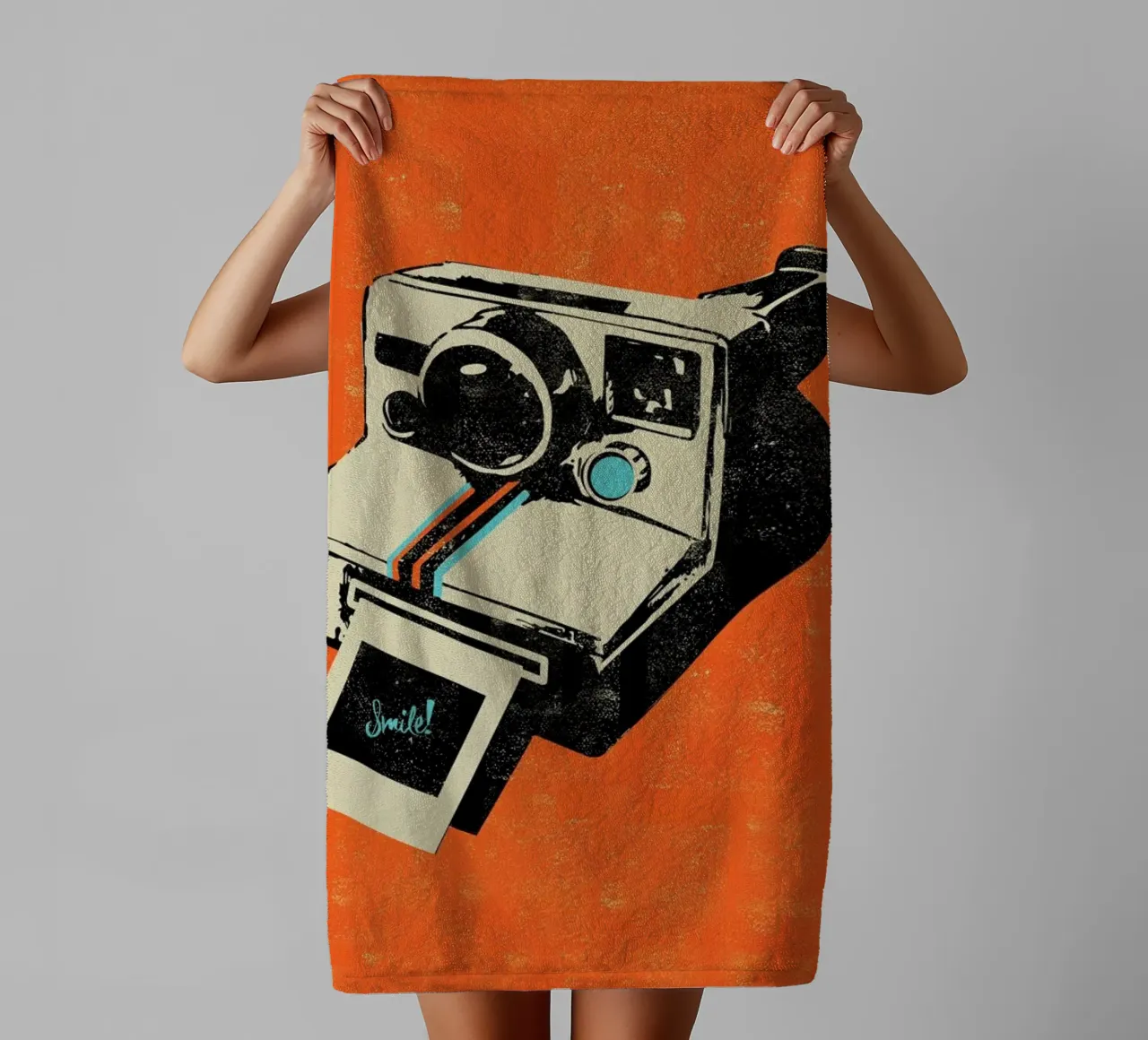 Instant Camera asciugamano da bagno da Rocket68