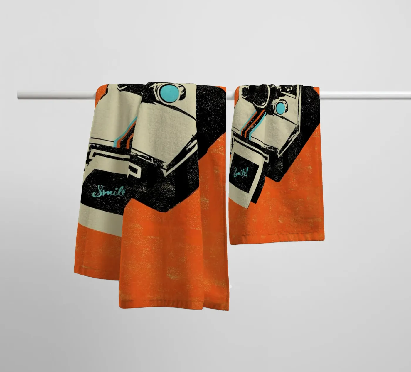 Instant Camera towel by Rocket68