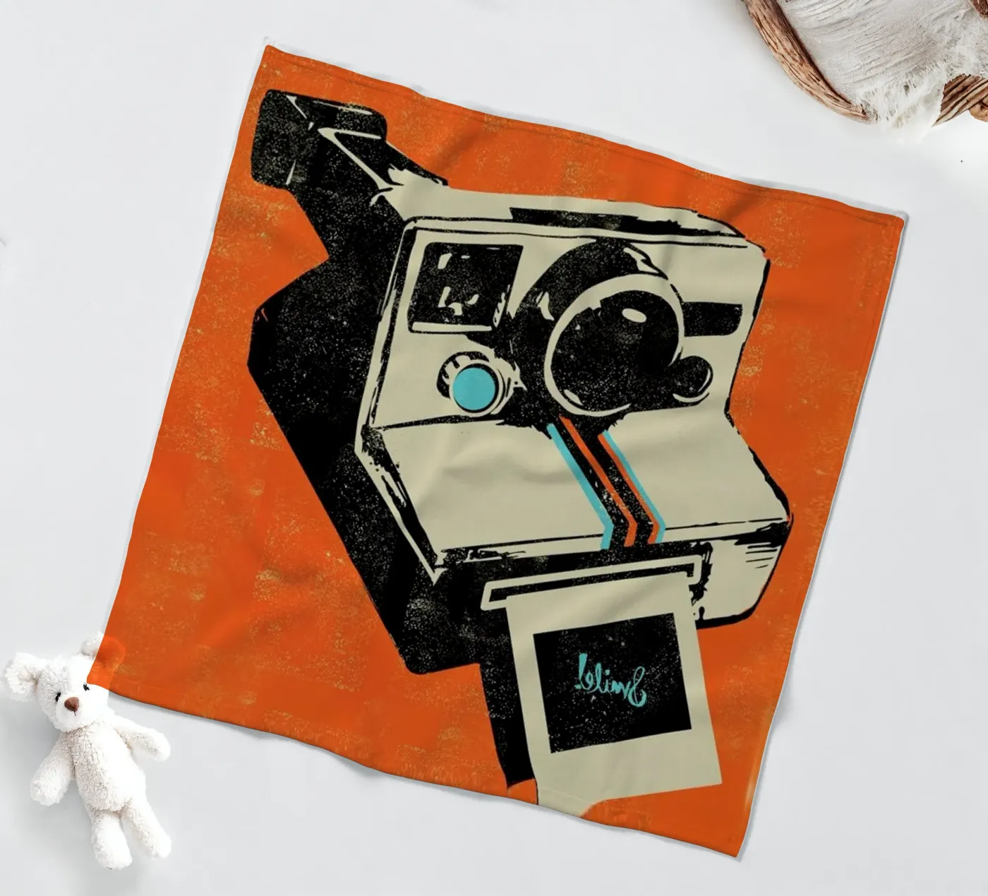 Instant Camera Fleecedecke von Rocket68