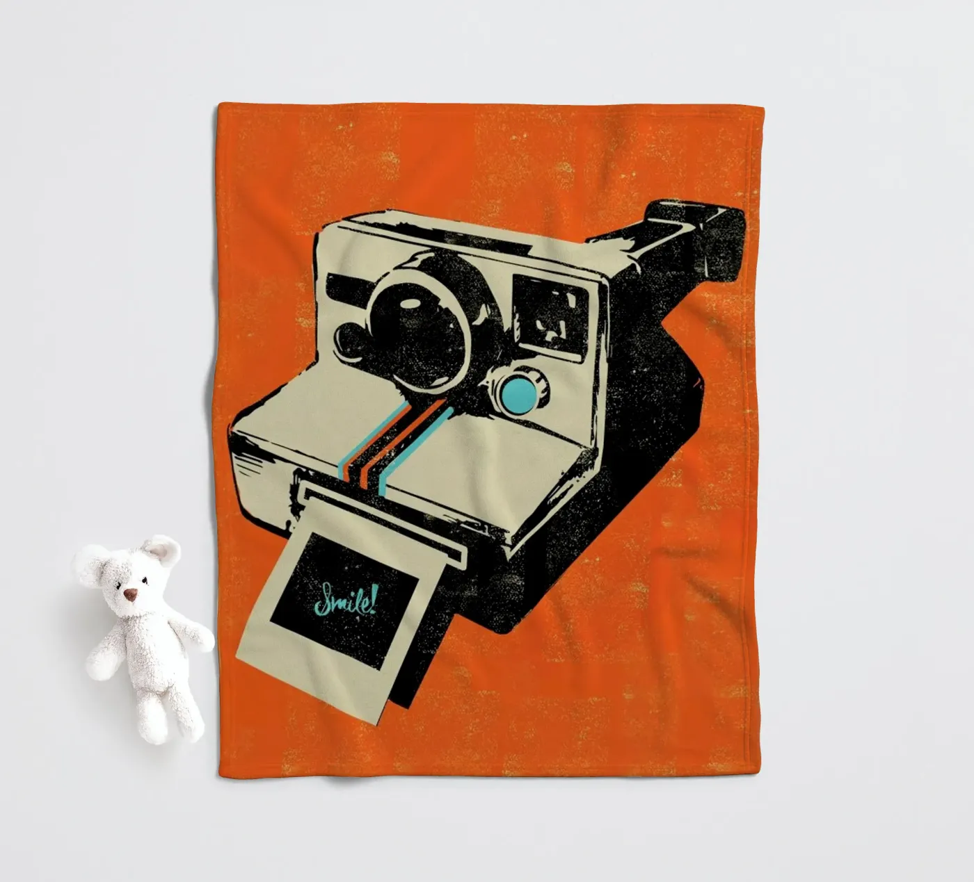 Instant Camera Fleecedecke von Rocket68