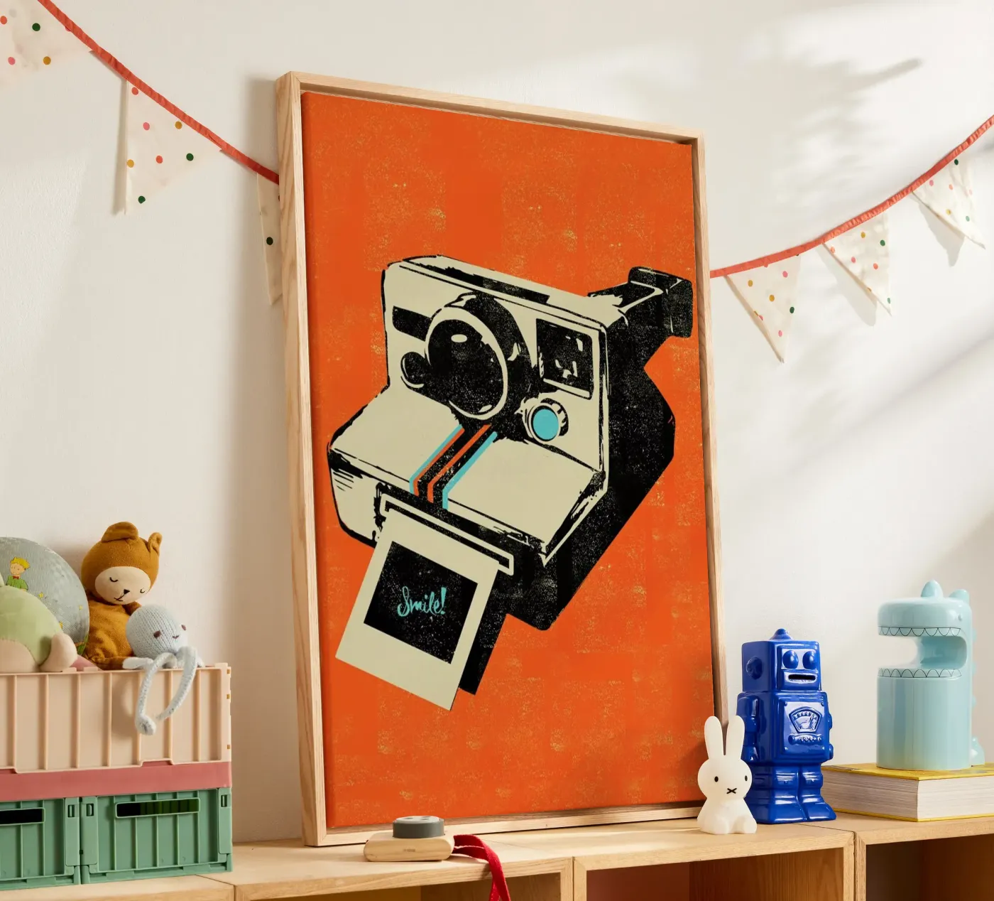 Instant Camera canvas by Rocket68
