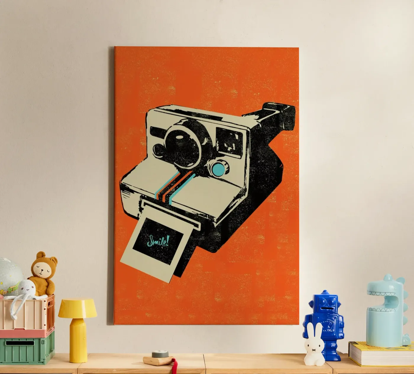 Instant Camera canvas by Rocket68
