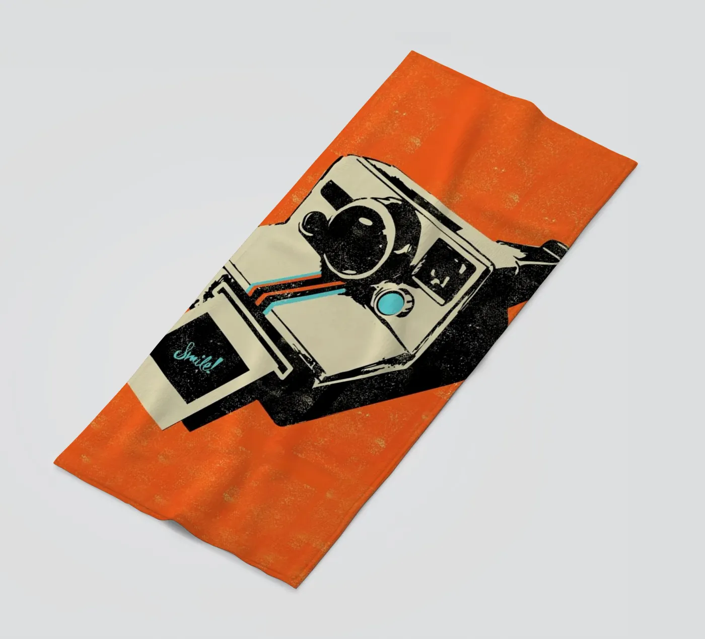 Instant Camera strandhanddoek van Rocket68