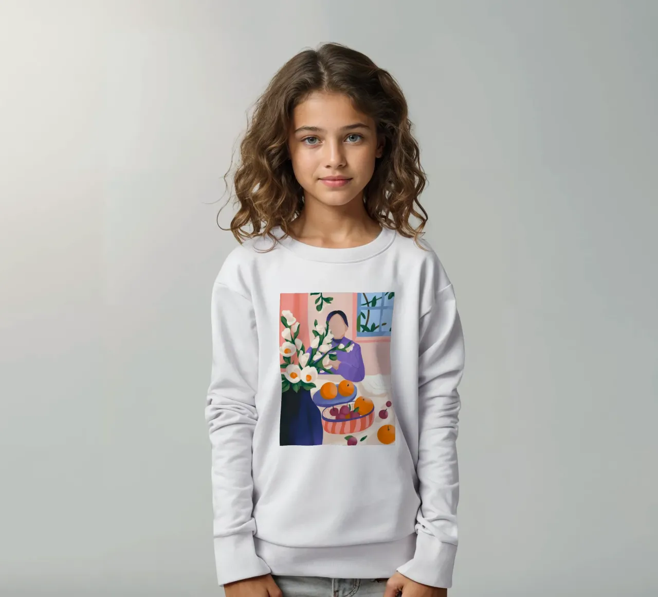 Tavolo sereno felpa bambino da Artie Shifa