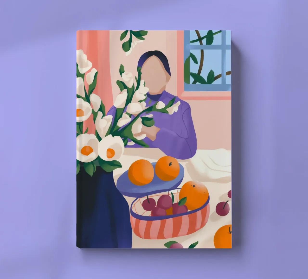 Serene Table notebook by Artie Shifa