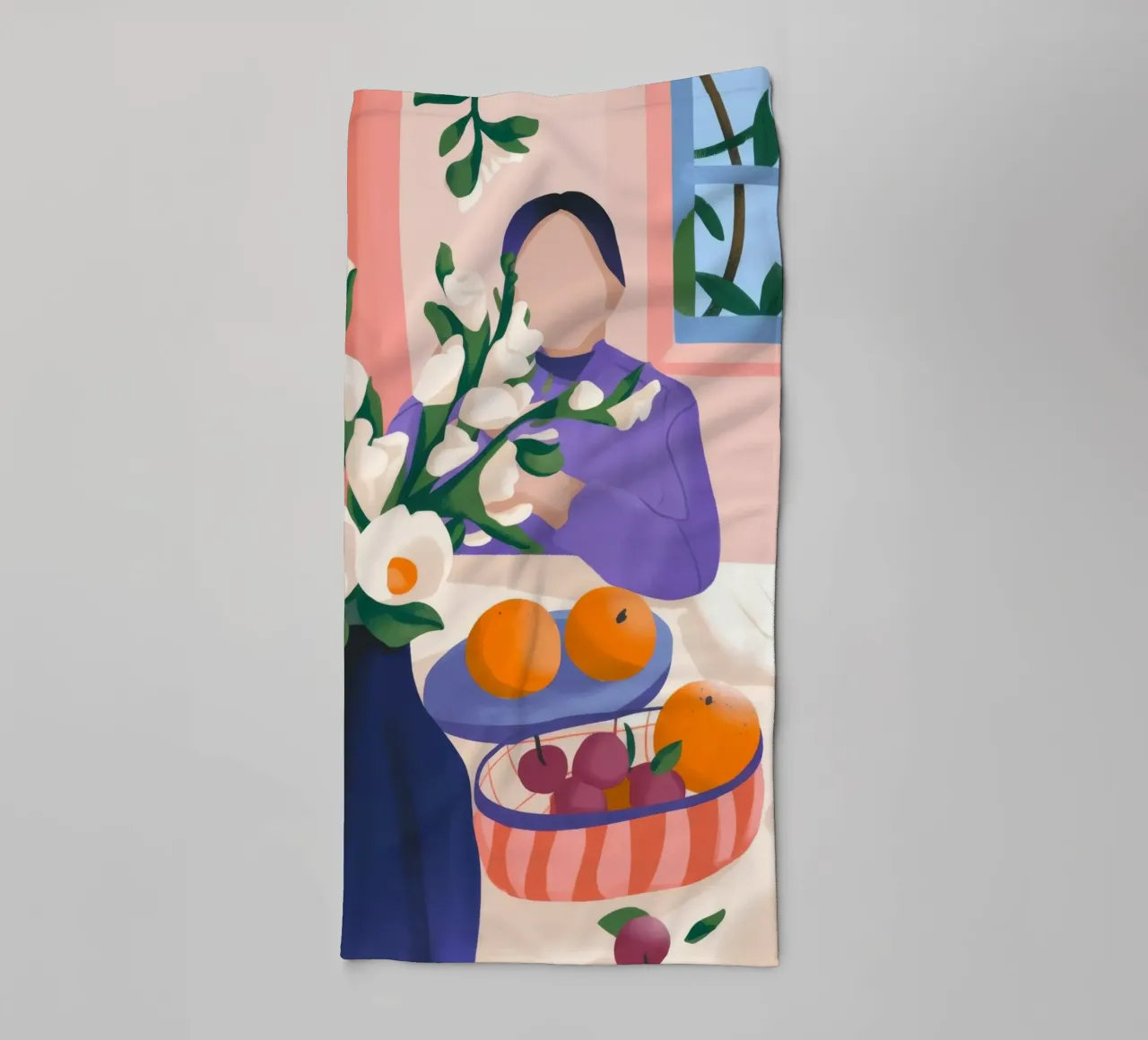 Serene Table towel by Artie Shifa