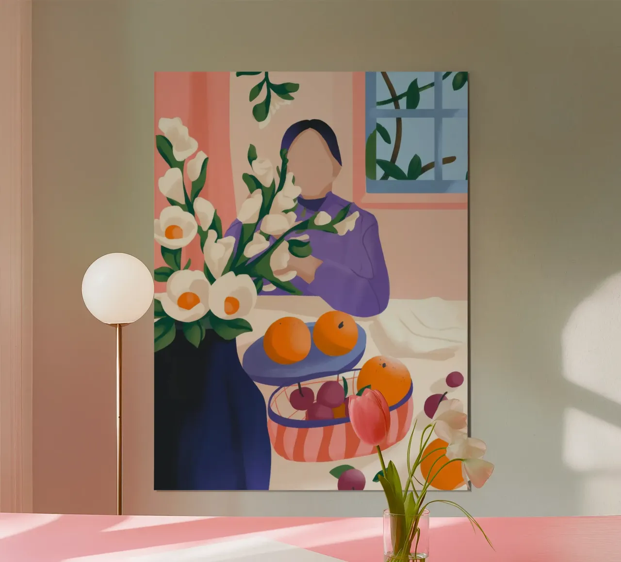 Serene Table Hahnemühle von Artie Shifa