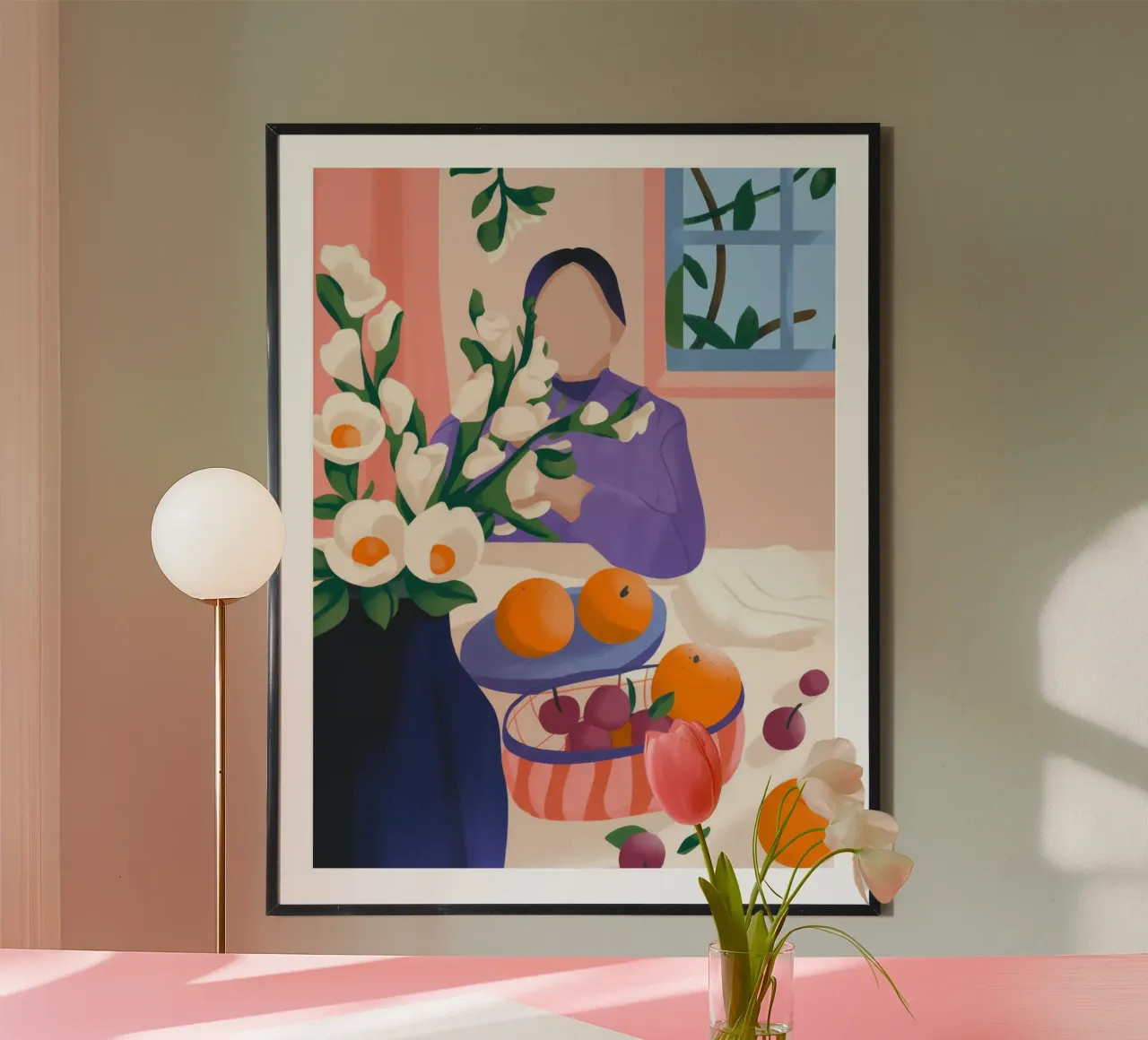 Serene Table Hahnemühle von Artie Shifa