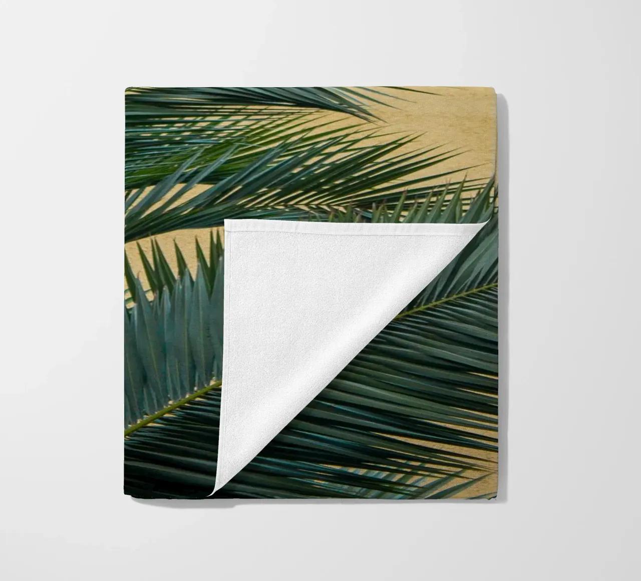 Golden Palm Leaves telo mare da Victoria Frost