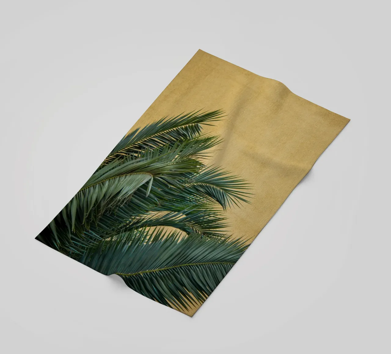 Golden Palm Leaves telo mare da Victoria Frost