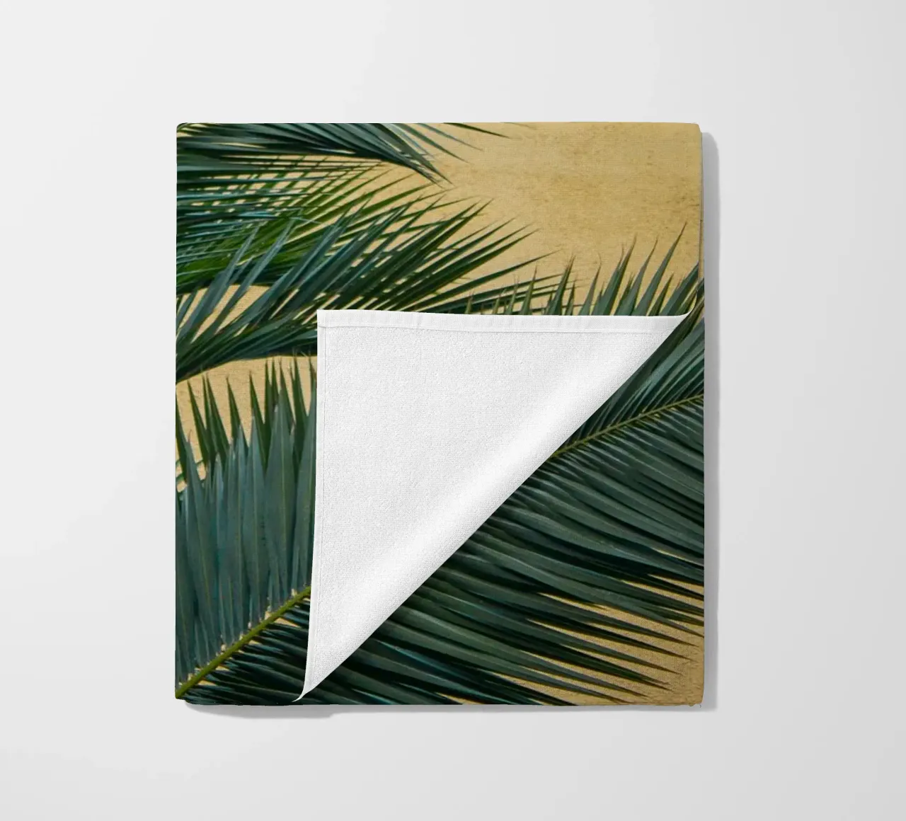Golden Palm Leaves telo mare da Victoria Frost