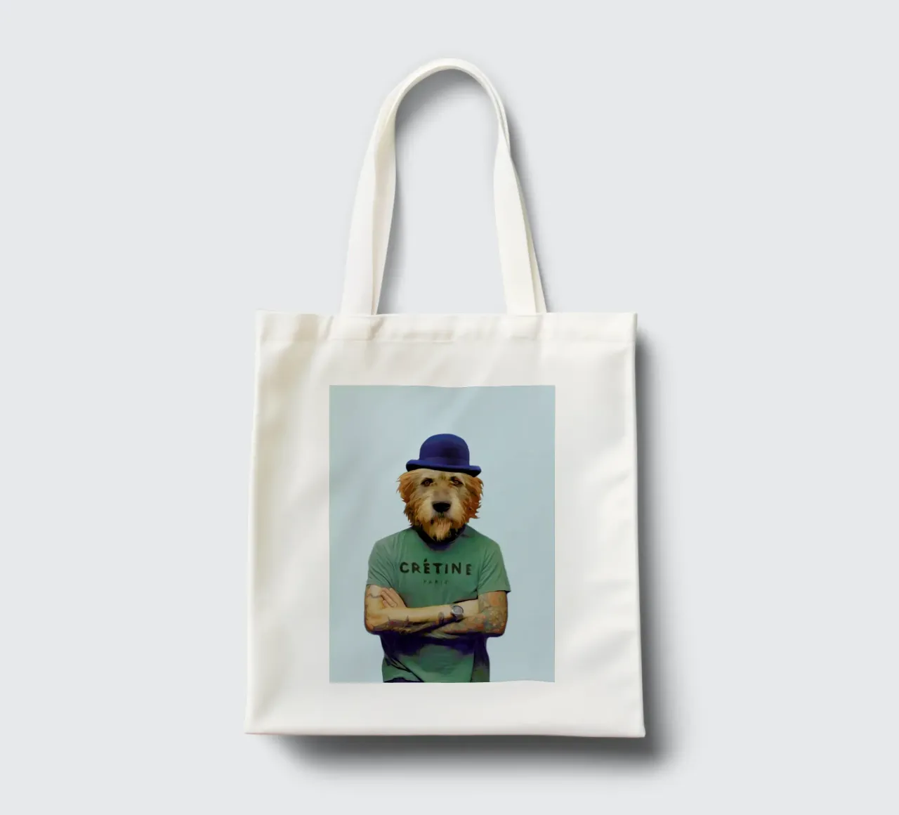 Mr Who tote bag by Mrs. Pepper's Designs
