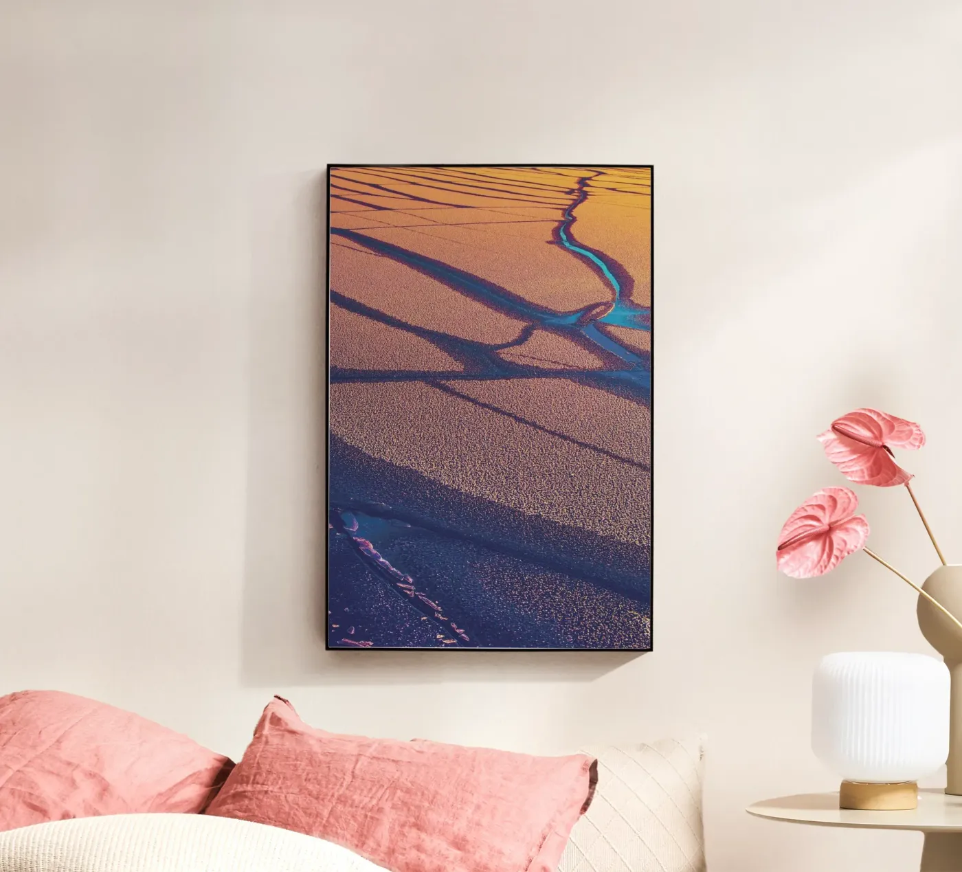 The Carpet acryl van Pale Grain