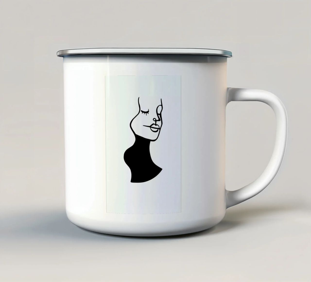 Azaleh tazza in smalto da Ninhol
